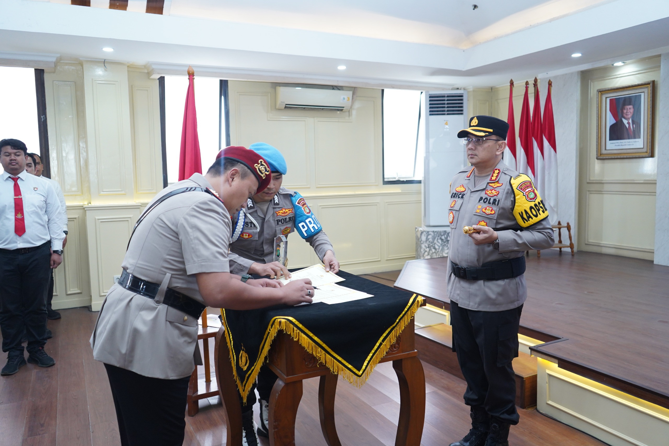 Kapolres Metro Jakarta Utara Pimpin Pelantikan Kasatreskrim Baru