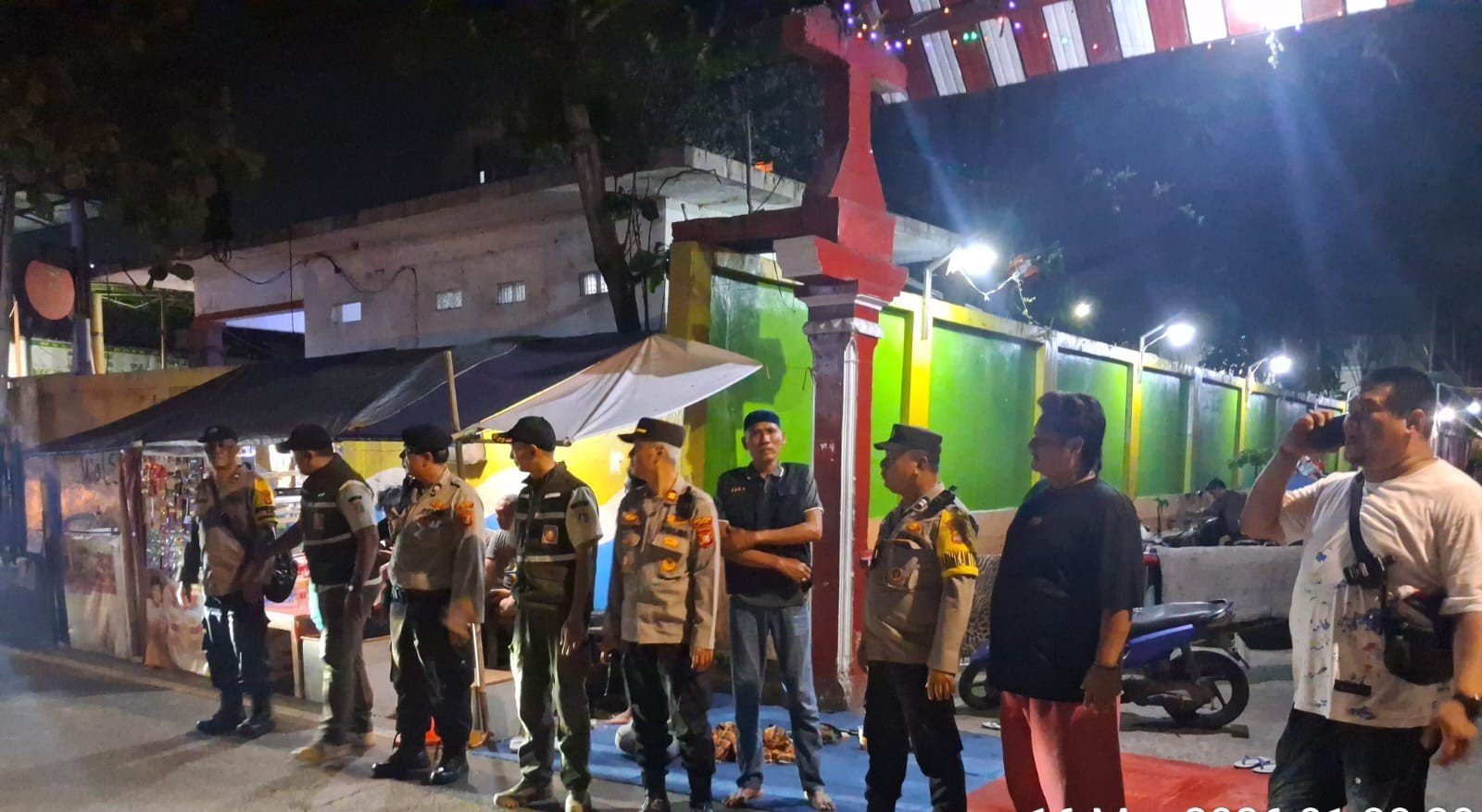 Polsek Koja Gelar Patroli Dini Hari, Perketat Pengawasan Cegah Tawuran dan Begal