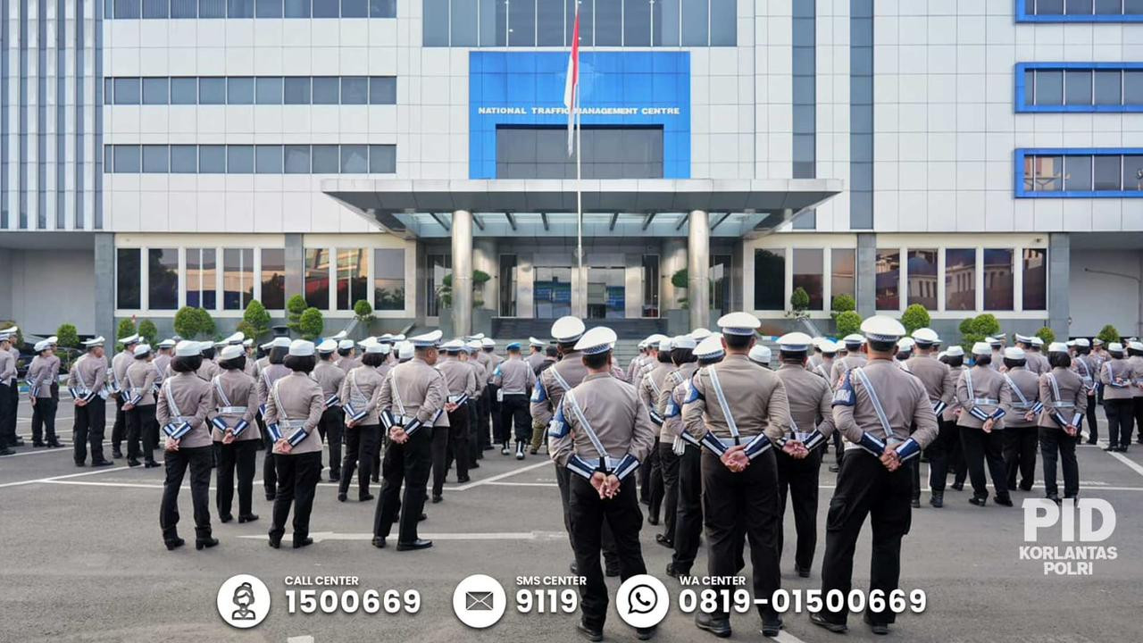 Korlantas Polri Gelar Apel Pengamanan May Day 2025, Presiden Prabowo Dijadwalkan Hadir di Tengah Buruh