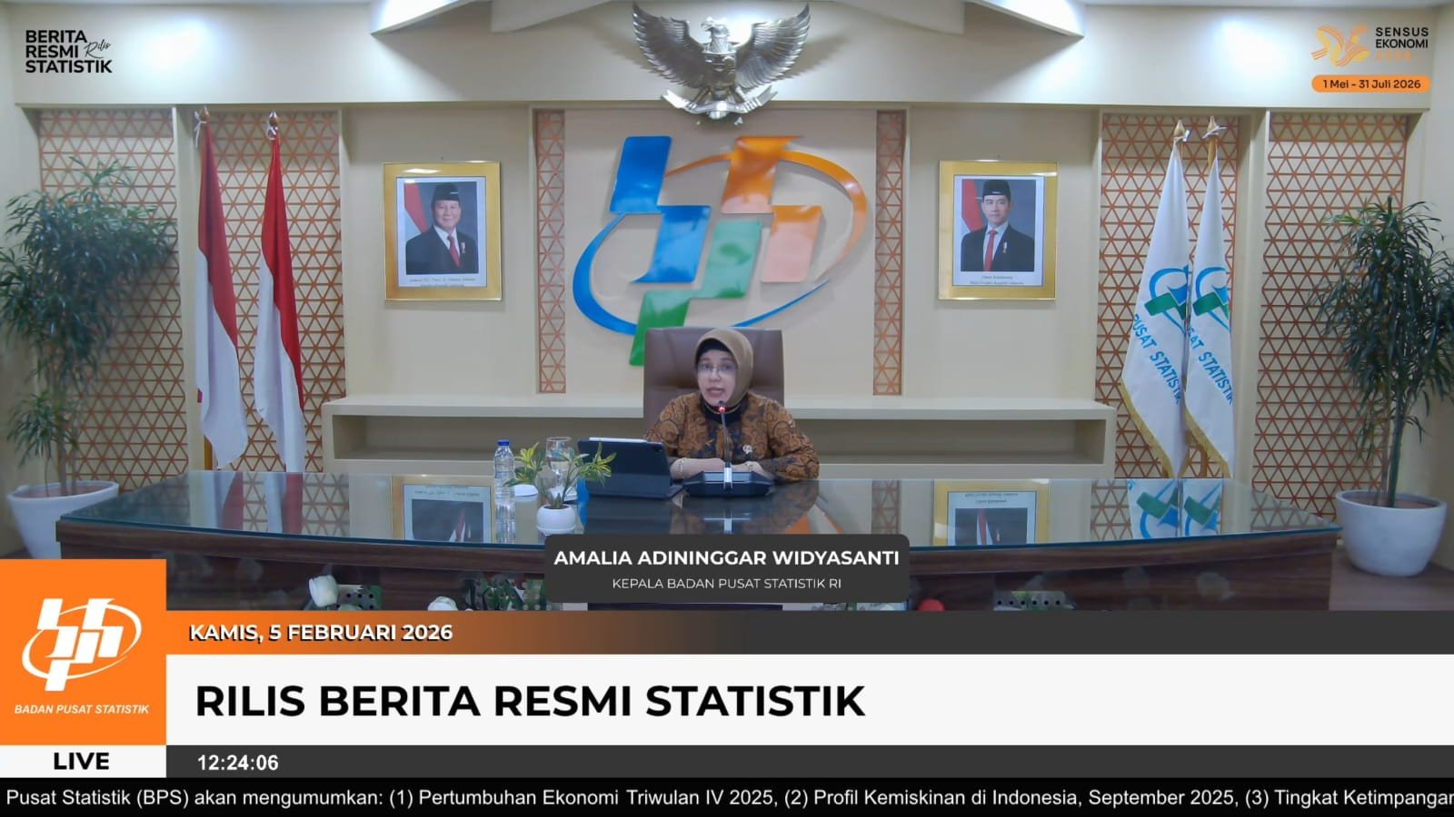 BPS: Stimulus Pemerintah Jaga Daya Beli, Pertumbuhan Konsumsi Triwulan IV Capai 5,11 Persen