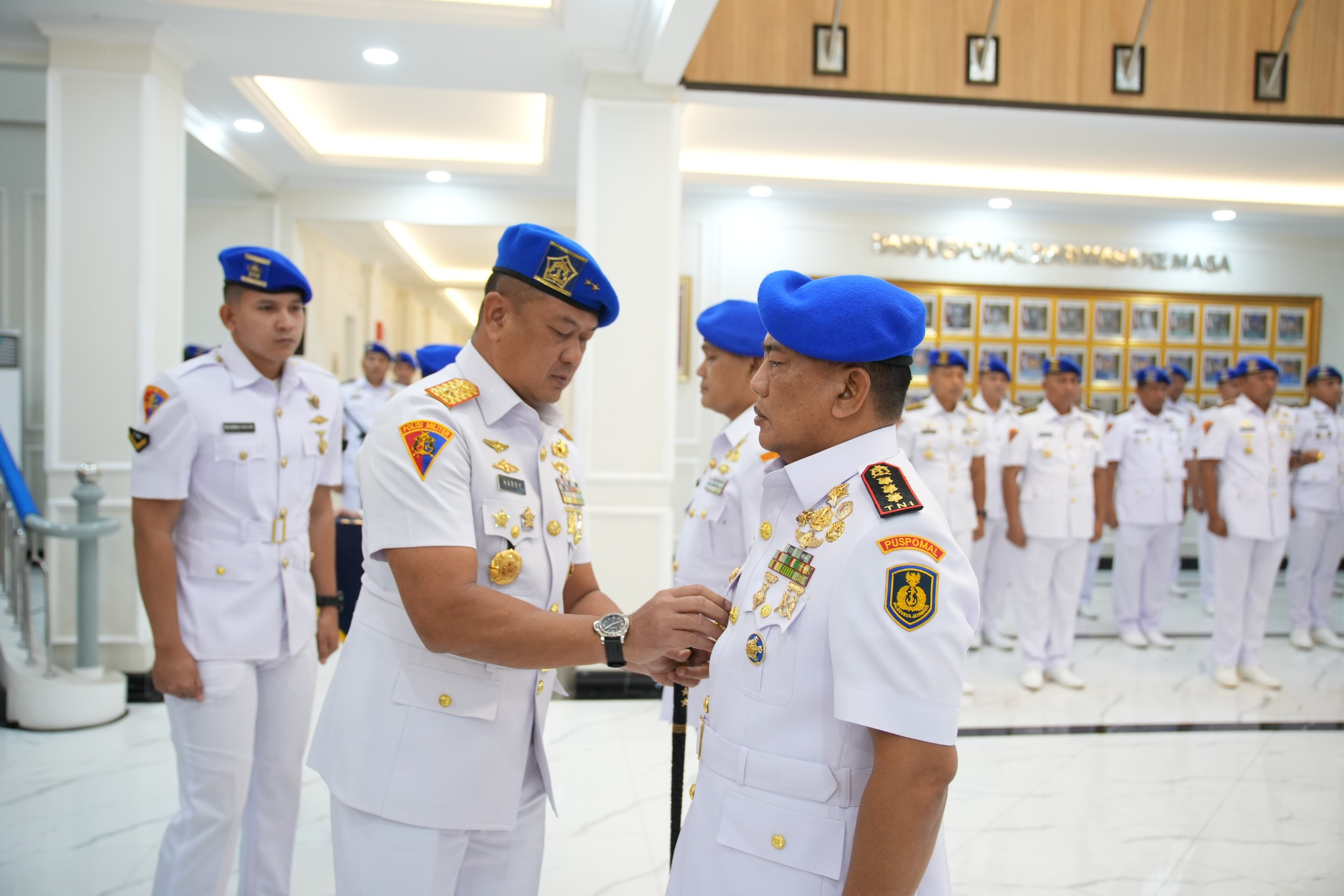 Danpuspomal Pimpin Sertijab Kolonel Laut (PM) Khoirul Fuad Resmi Jabat Wadan Puspomal