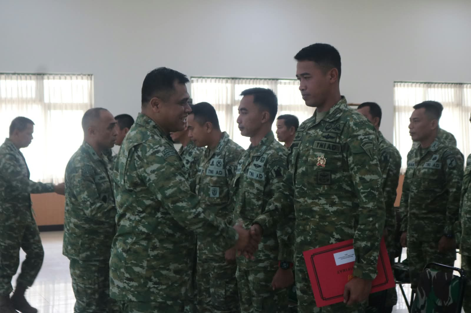 Dirpuanter Ster TNI Tutup Penataran Tenaga Pendidik Teritorial TA 2026