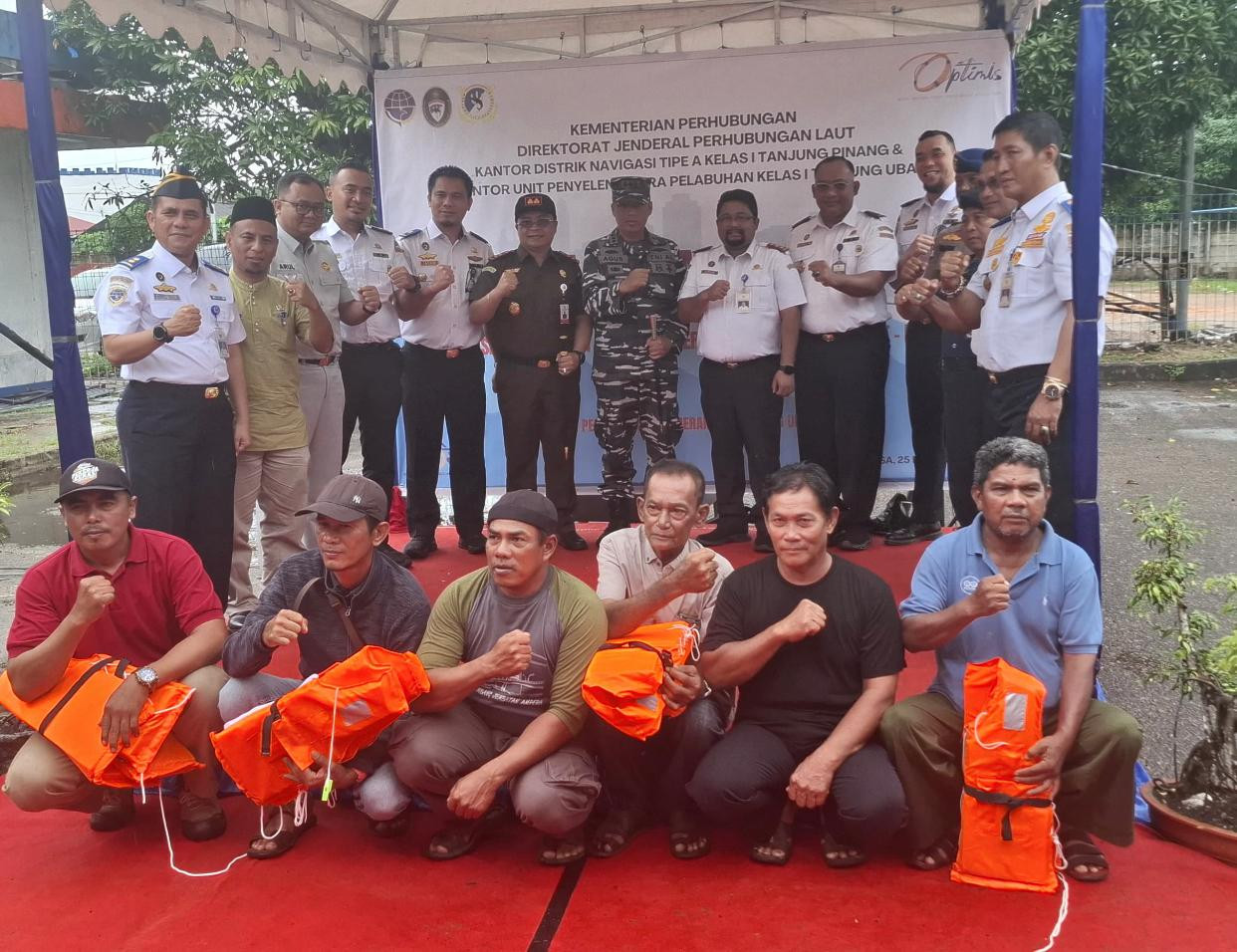 Kampanye Keselamatan Pelayaran Tahun 2025 Diikuti Danlanal Bintan