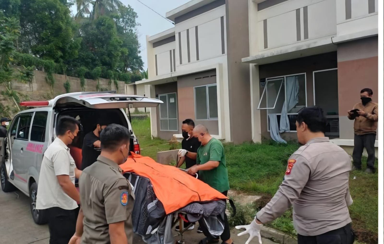 Polsek Tenjo Tangani Penemuan Perempuan Meninggal Dunia di Perumahan Podomoro