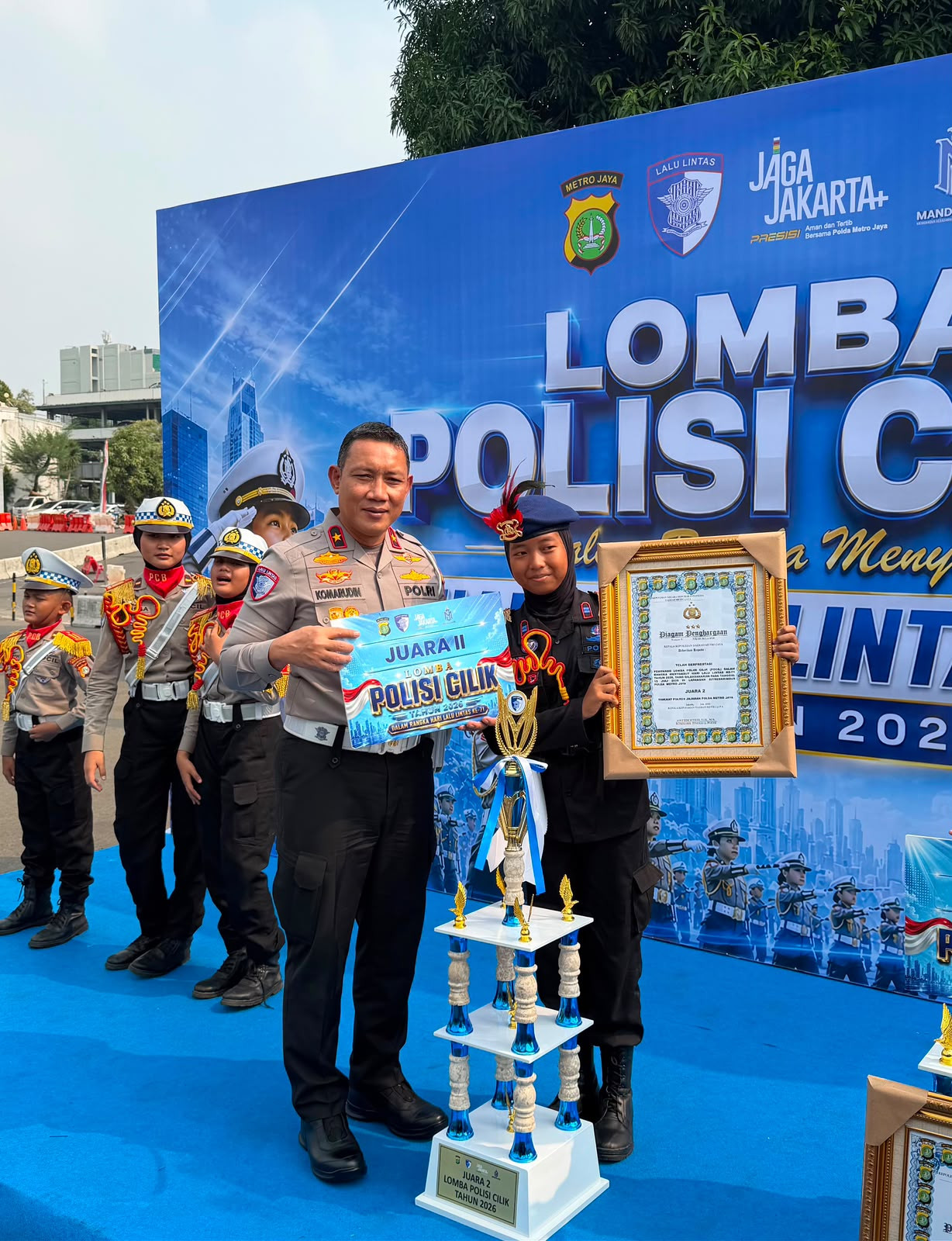 PKS Polres Metro Tangerang Kota Sabet Juara Umum, Polisi Cilik Raih Juara 2 di Polda Metro Jaya