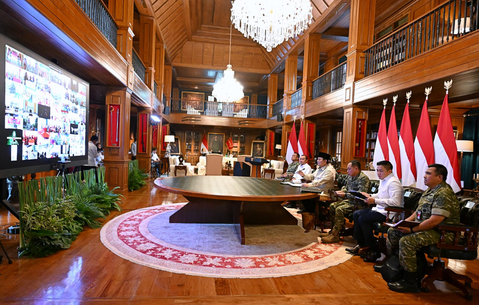 Panglima TNI Dampingi Presiden RI Resmikan 218 Jembatan untuk Perkuat Konektivitas Nasional