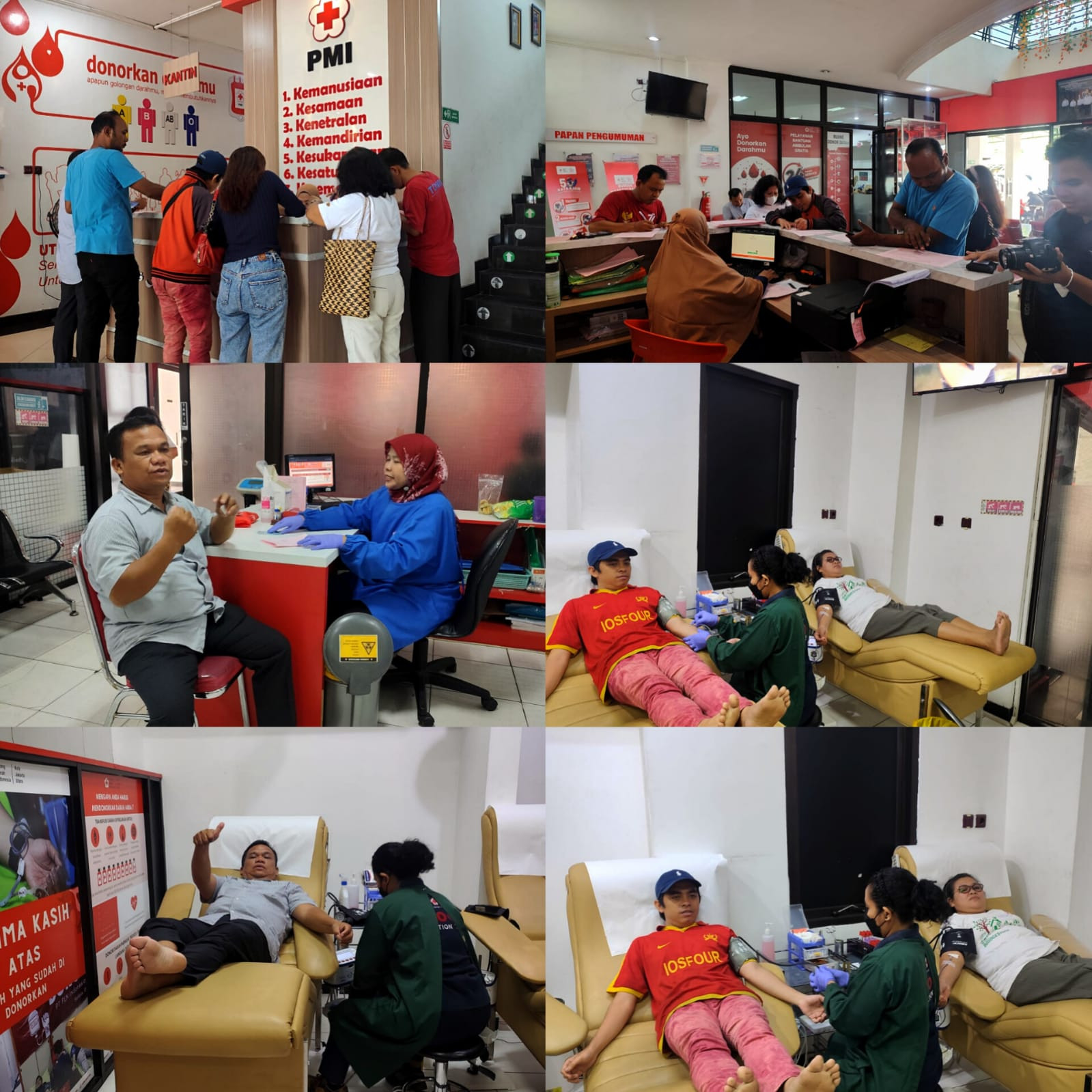 Rayakan HUT ke-40, GPI Plumpang Berbagi Lewat Donor Darah dan Bantuan Sembako