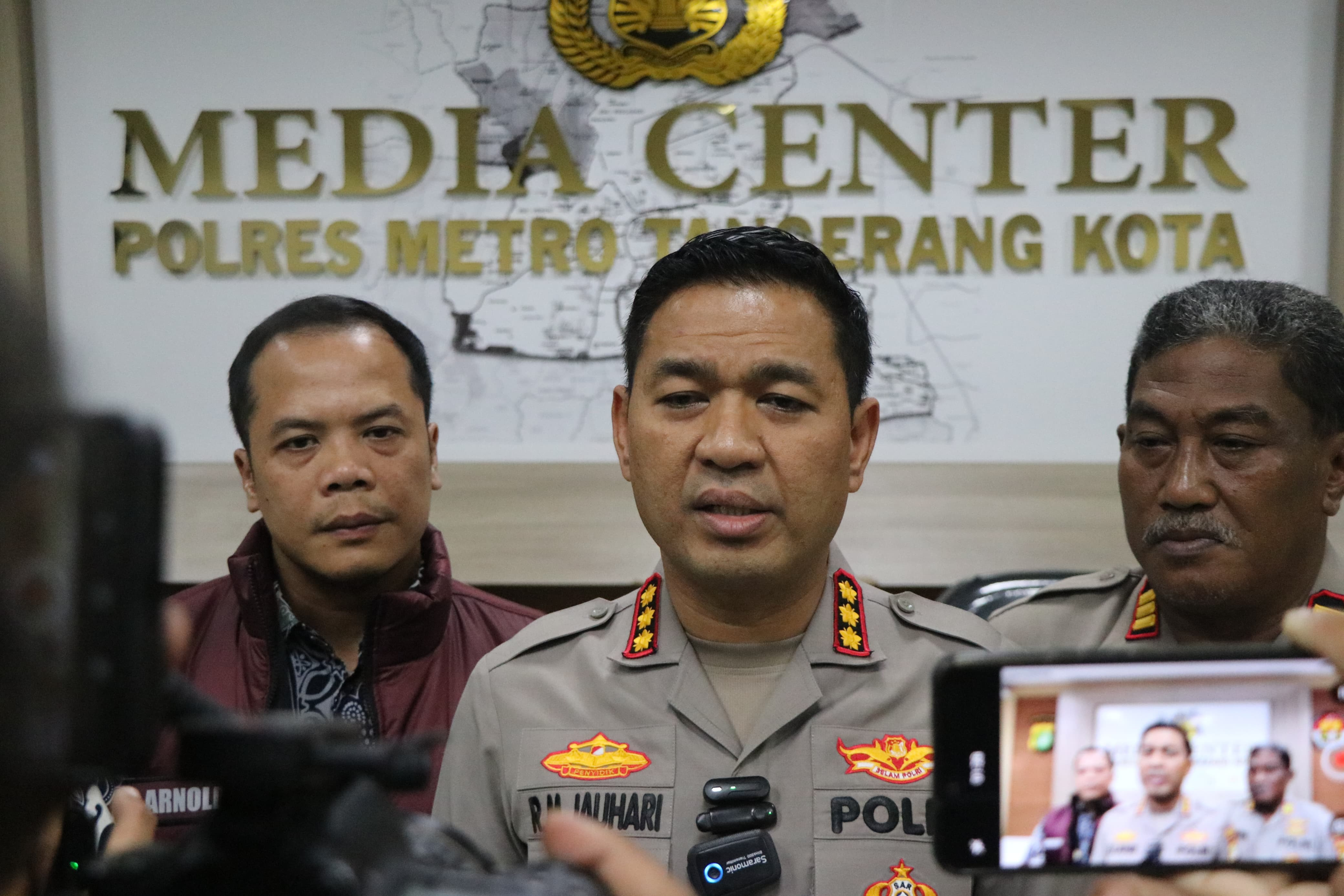 Polres Metro Tangerang Kota Bongkar Peredaran Ganja 1 Kilogram, Satu Pengedar Dibekuk Saat Patroli Malam