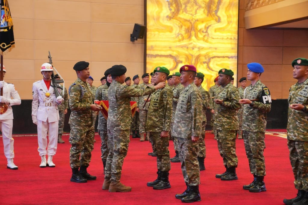 Panglima TNI Pimpin Penyerahan dan Pelantikan Jabatan di Lingkungan TNI
