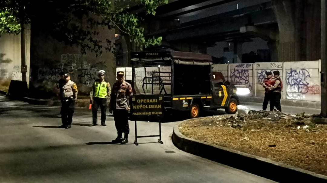 Operasi Cipta Kondisi, Polsek Bekasi Selatan Perkuat Program Jakarta On The Spot Antisipasi Kejahatan Jalanan
