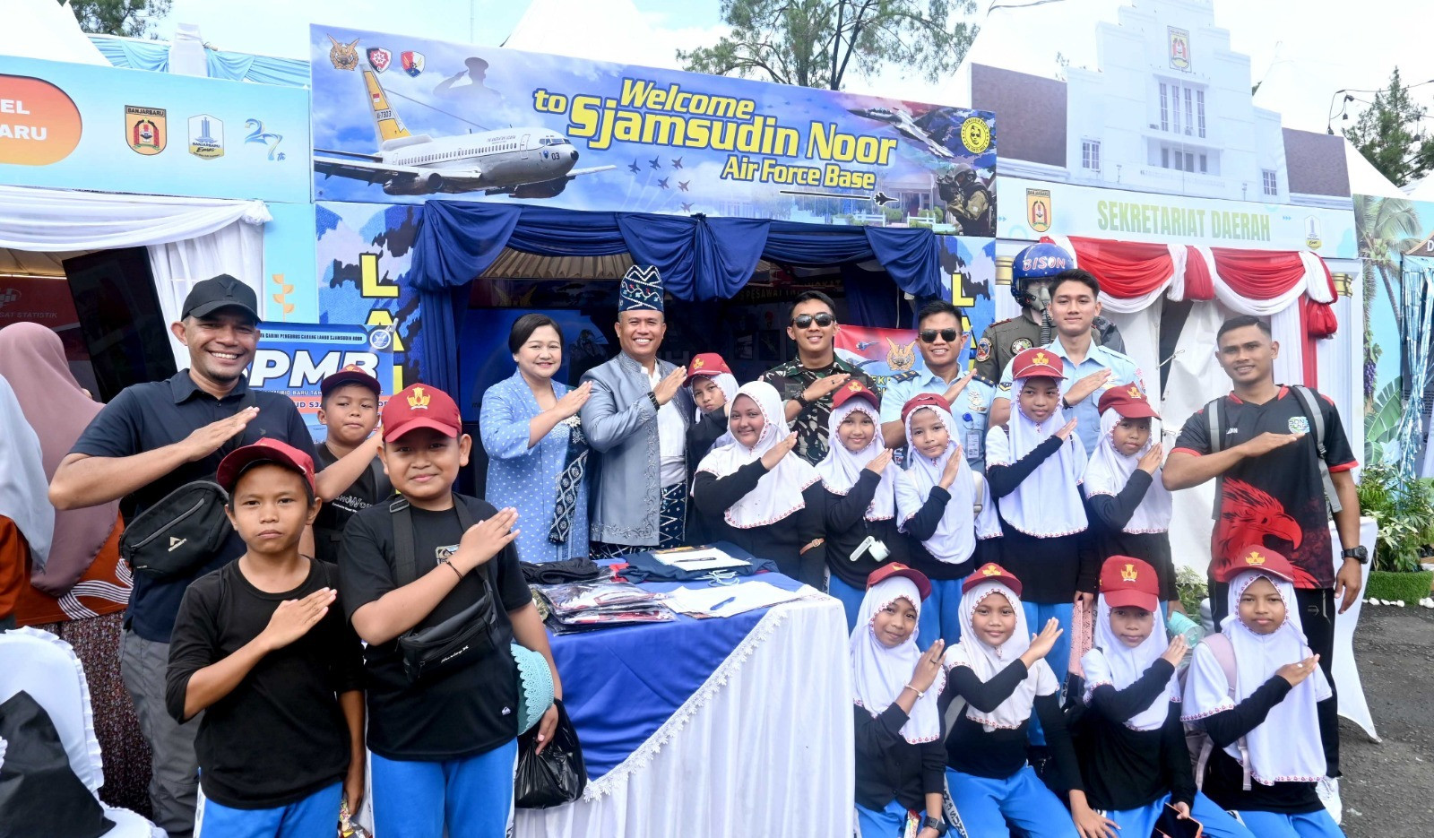 Hari Jadi Ke-27 Kota Banjarbaru, Komandan Lanud Sjamsudin Noor Dukung Visi dan Pertegas Sinergi Menuju Banjarbaru Emas