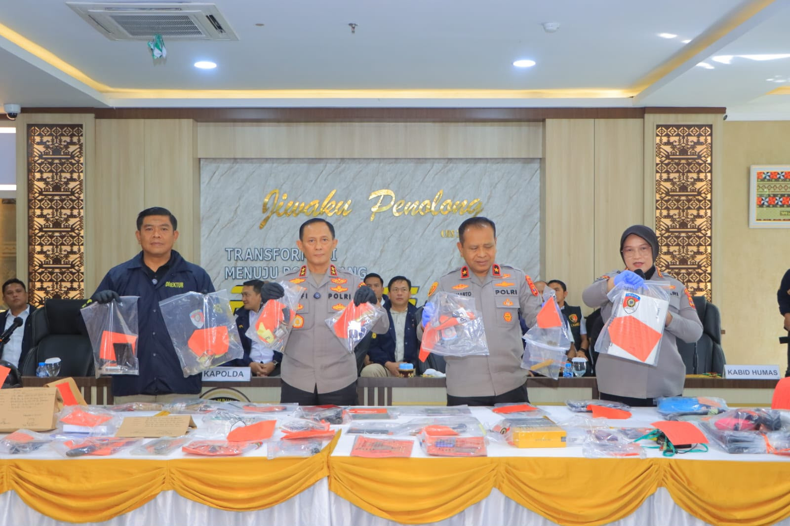 Polda Lampung Berhasil Ungkap 75 Kasus Street Crime dalam 19 Hari, 95 Tersangka Diamankan