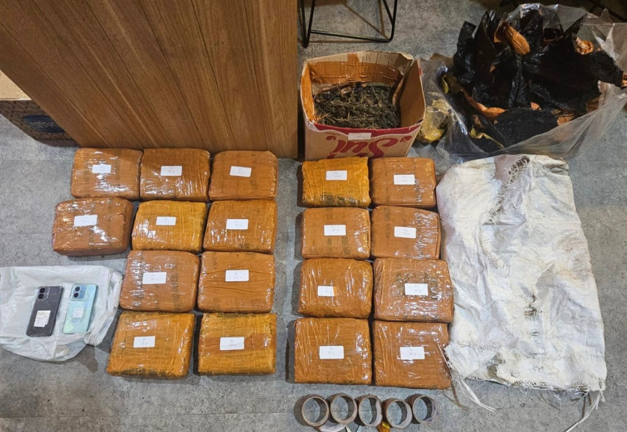 Polda Metro Jaya Berhasil Menggagalkan Peredaran Ganja Seberat 18 Kilogram di Jakarta Barat