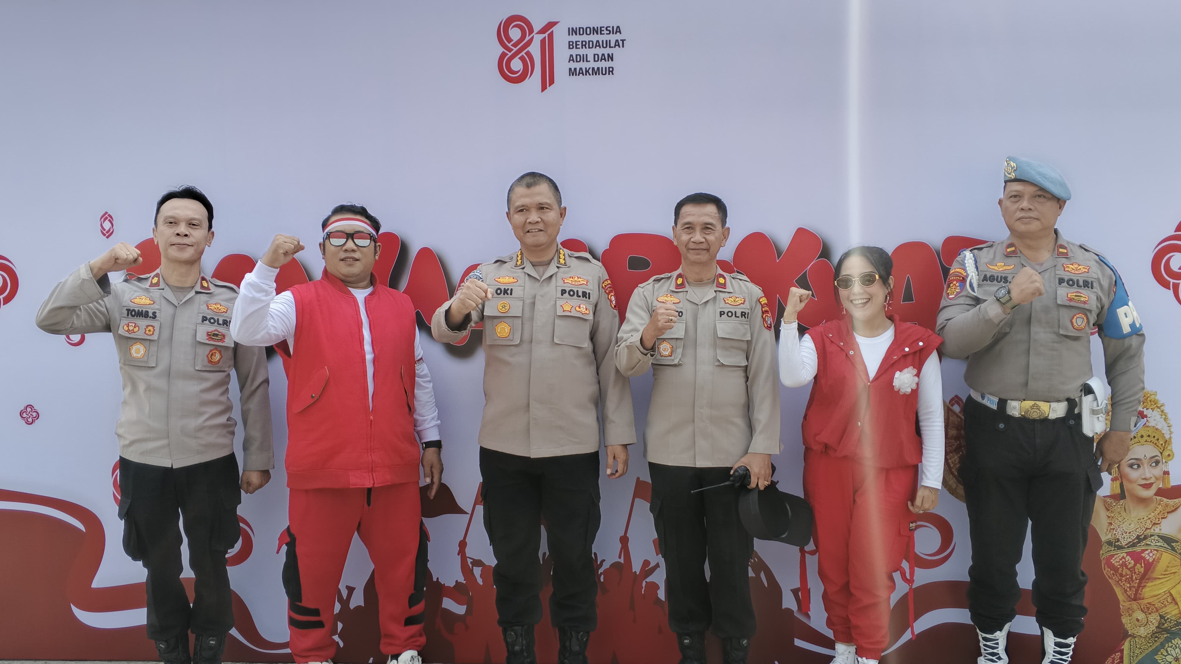 Kapolres Jakut Cek Kesiapan Jamuan Rakyat di Kali Jodo