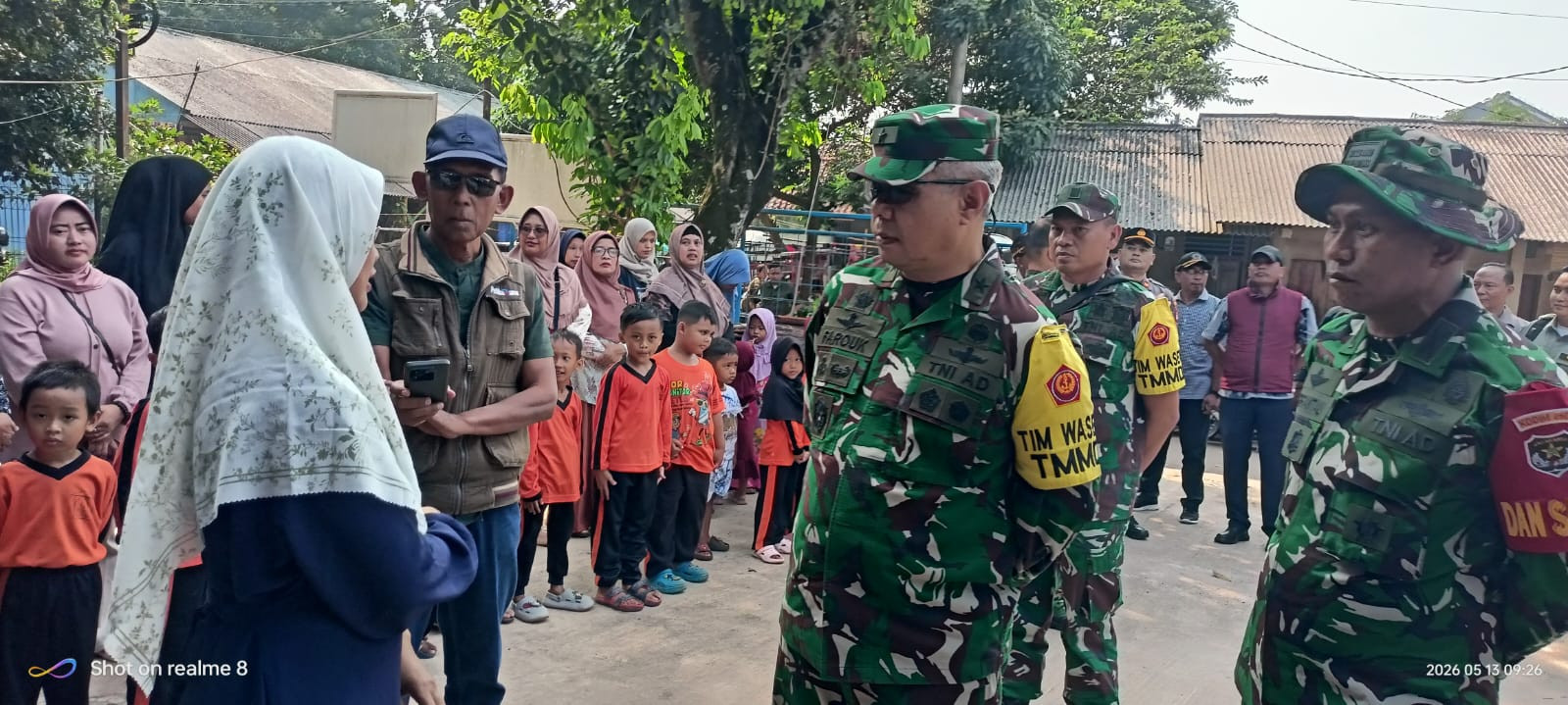Wasev TMMD ke-128 Tinjau Progres Pembangunan, Optimistis Rampung Tepat Waktu