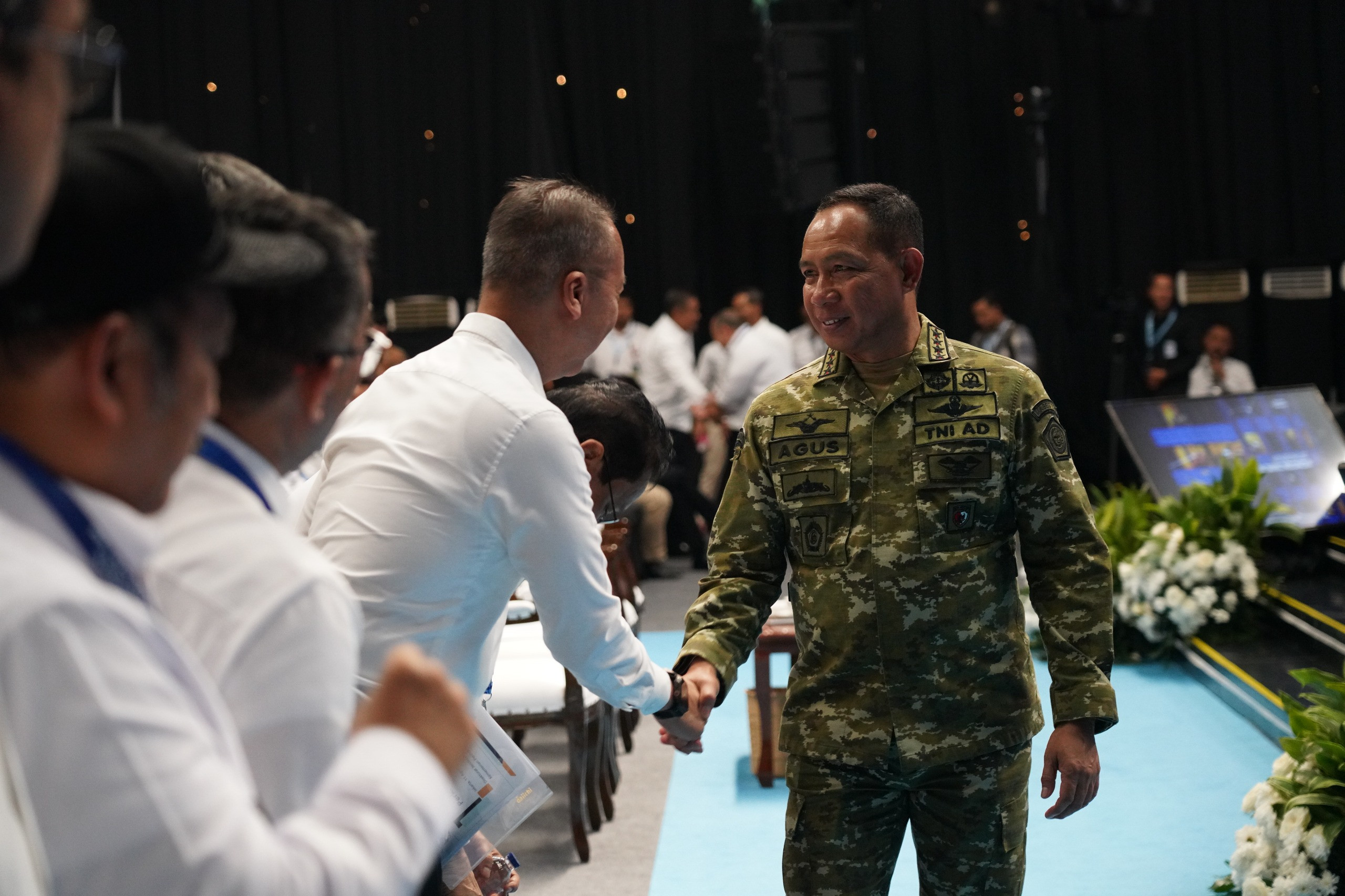 Panglima TNI Hadiri  Peluncurkan Motor Listrik Nasional oleh Presiden RI