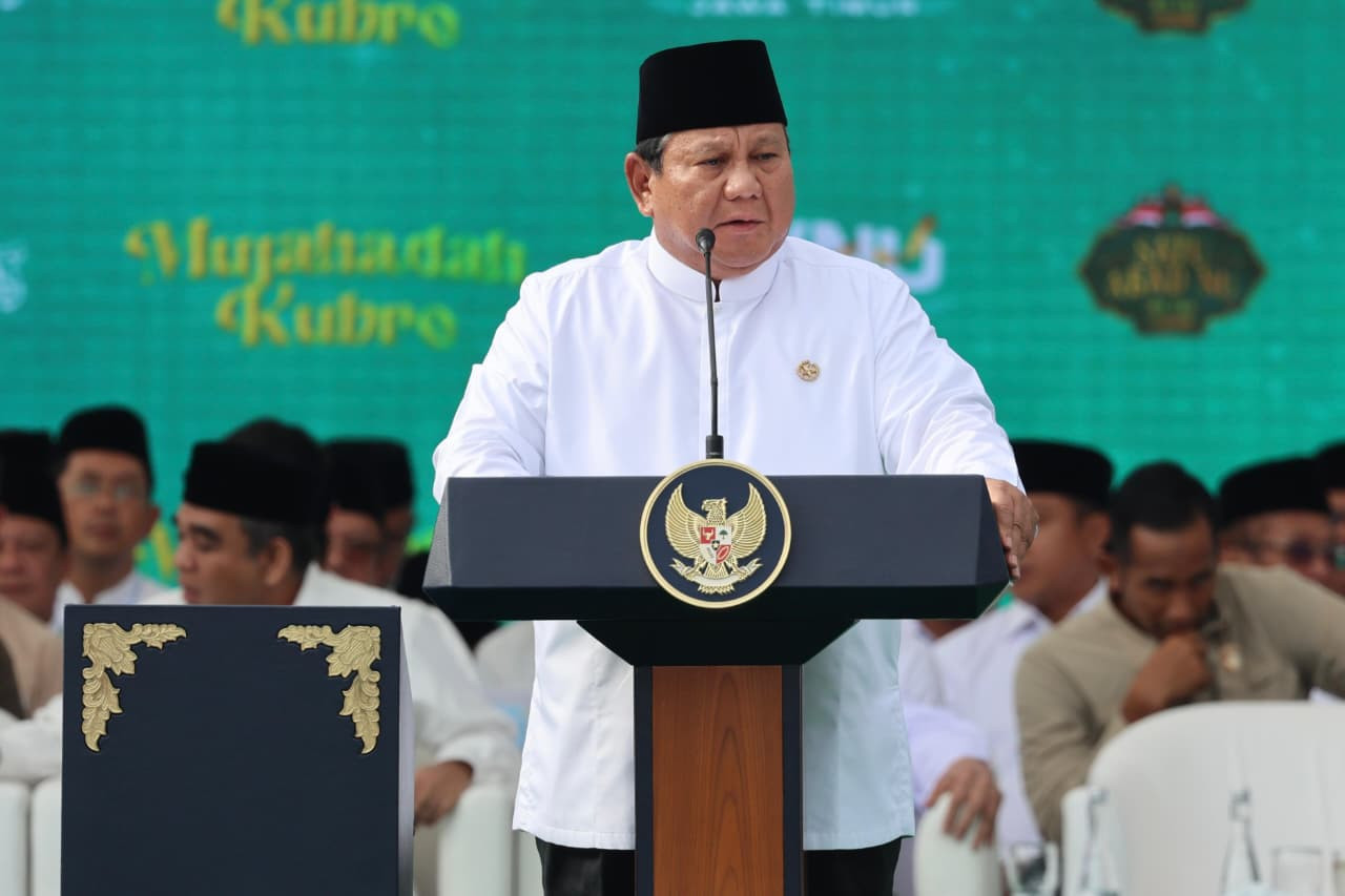 Prabowo: Di Dekat Kiai, Saya Makin Berani untuk Berbakti Membela Rakyat
