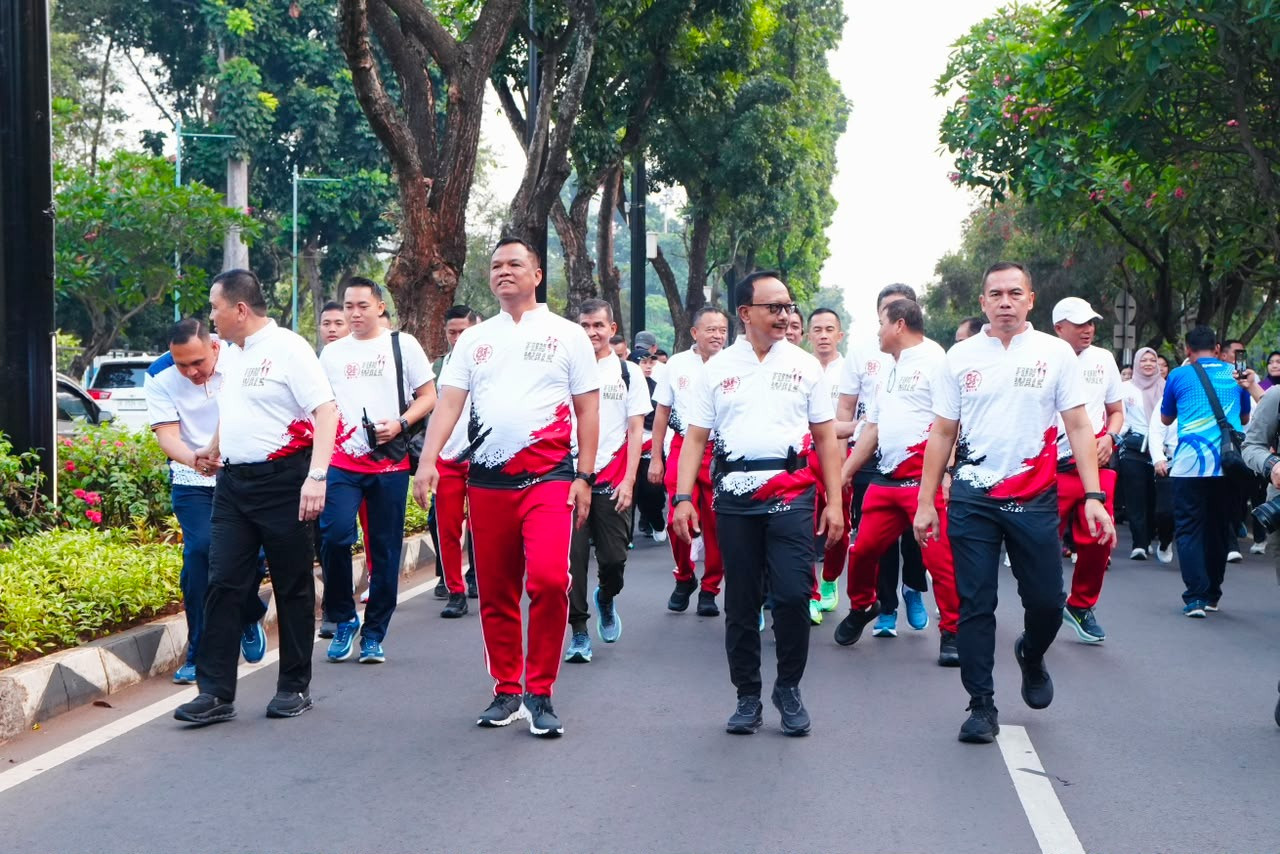 Bukan Sekadar Jalan Santai, 10 Ribu Peserta Satukan Langkah di HUT TNI