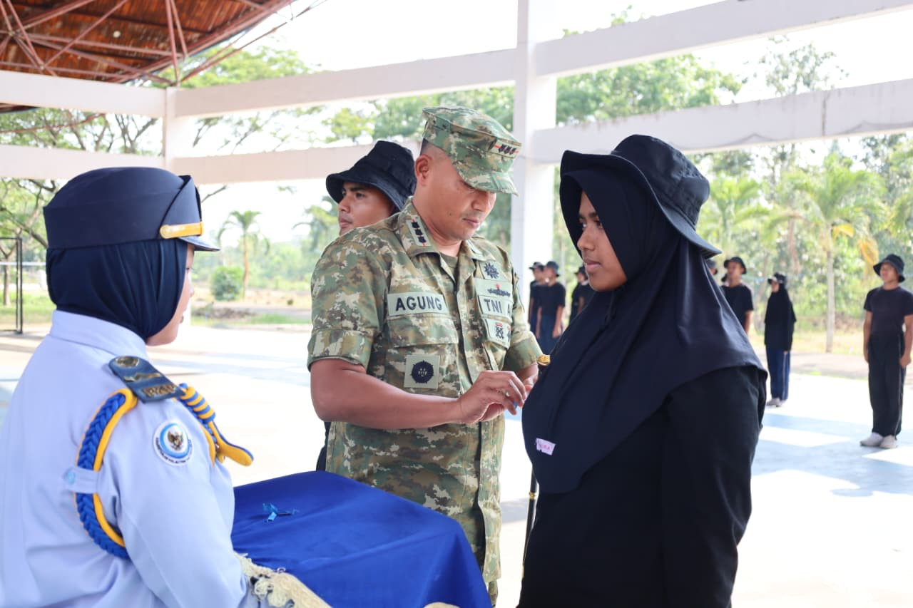 Siapkan Generasi Teknokrat Maritim, Danlanal Dumai Bekali Taruna Poltek Kelautan dan Perikanan Dengan Wawasan Kebangsaan
