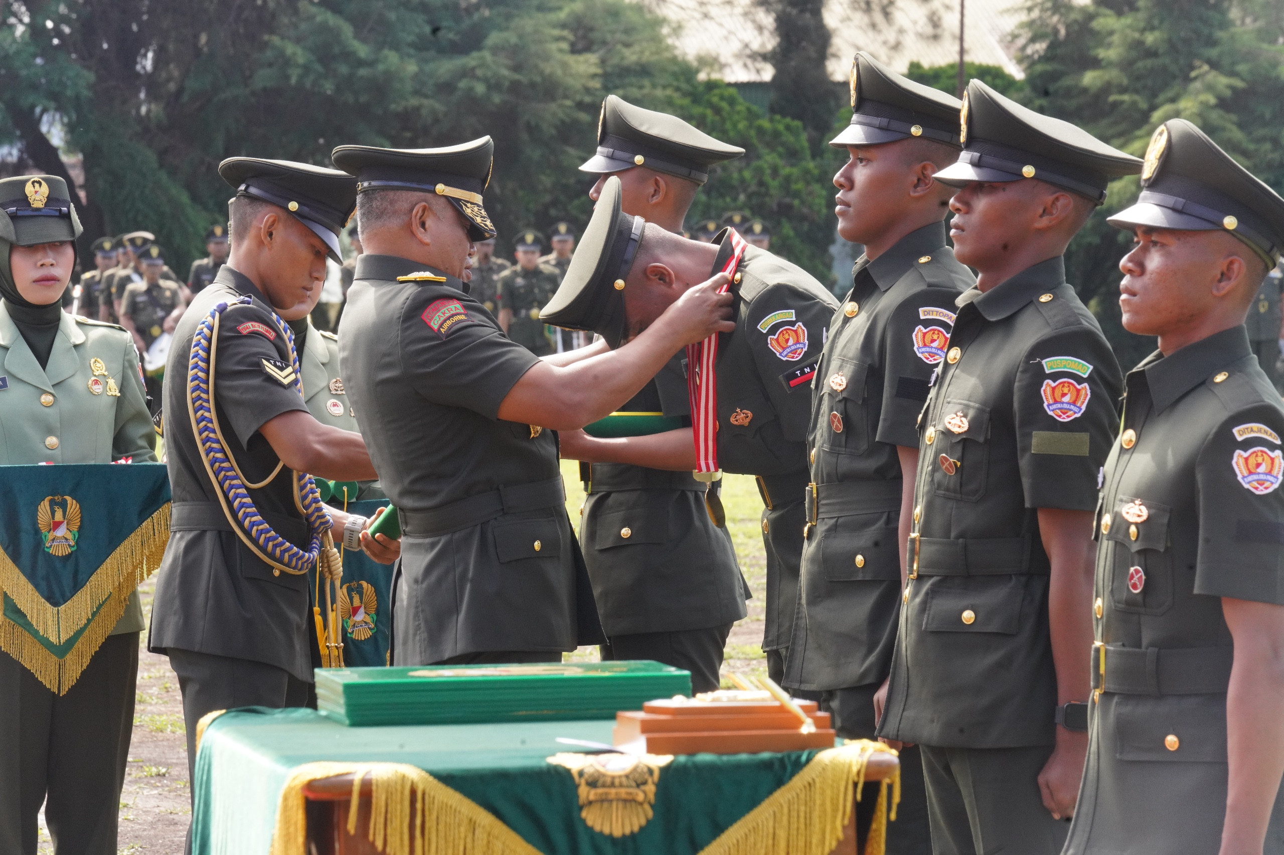 Perkuat Kesiapsiagaan Medis di Lapangan, Wakasad Lantik 1.673 Tamtama Kesehatan