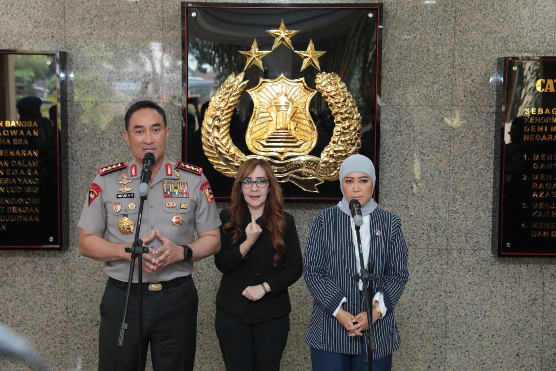 Kapolri Terima Audiensi Menkomdigi, Bahas Kolaborasi Polri dan Komdigi