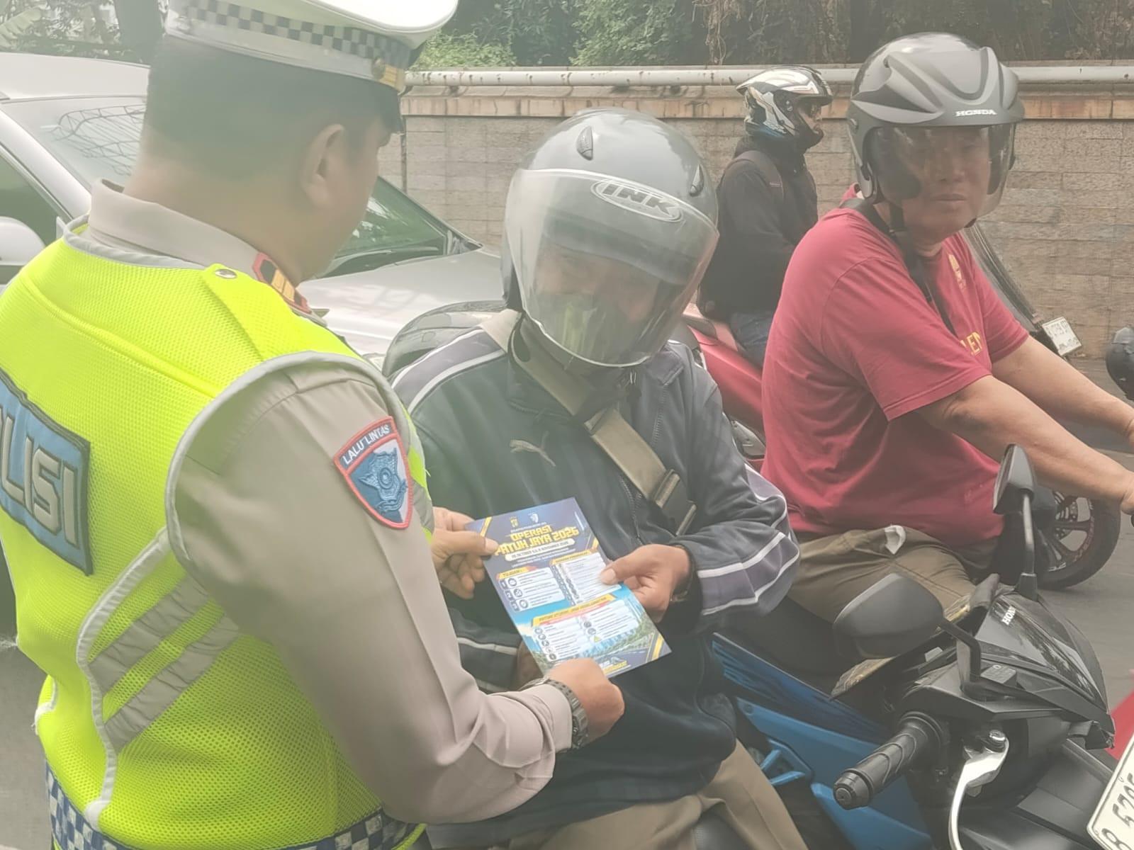 Satlantas Polres Metro Jakarta Utara Gelar Edukasi Tertib Berlalu Lintas dalam Ops Patuh Jaya 2026
